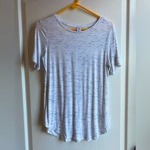 Old Navy sheer short sleeve speckled t-shirt